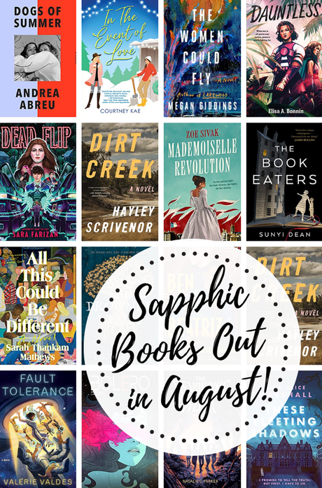 44 Bi and Lesbian Books Out In August 2022!