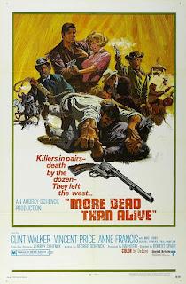 #2,796. More Dead Than Alive (1969) - Clint Walker Westerns Triple Feature