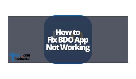 How to Fix BDO App Not Working