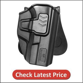 GUN & FLOWER Polymer OWB Holster for Glock 19