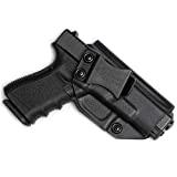 Glock 17 19 22 23 26 27 31 32 33 45 (Gen 1-5) IWB Holster - Combat Veteran Owned Company - Inside The Waistband Concealed Carry - Adjustable Retention and Cant (Right-Hand Draw (IWB))