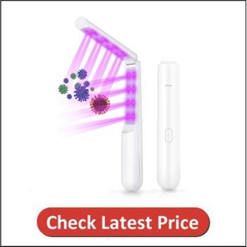 SKDORE Portable UV Light Sanitizer Wand for Home Hotel Travel Car