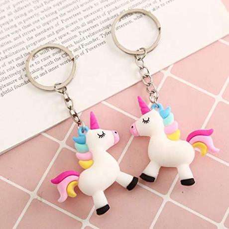 'Unicorn' PU Keychain (Pack of 2)