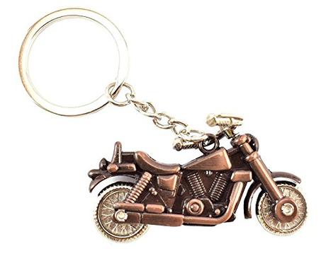 VB Retail Royal Bullet Bike Keychains Keyrings - Bronze