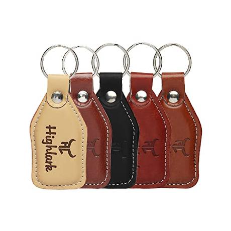 Highlark Leather Keychain | Key Ring Hook | Keychain Holder