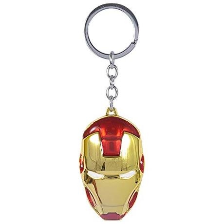 OSN India Enterprises Red Gold Iron Man Key Chain