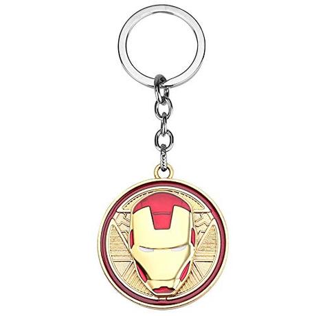 EVAN Metal Superheros & Character Key Chain & Key Ring Rotating for Bikes