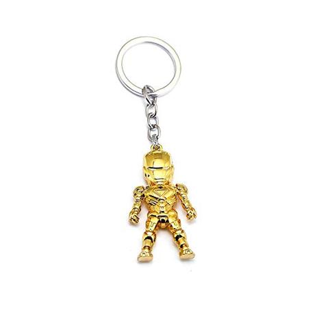 Aai Hot Movie Iron Man 3D Model Keyring Marvel Alloy Key Chain