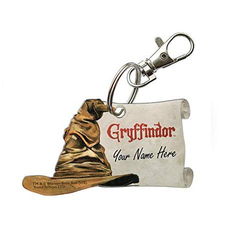 Harry Potter Keychain ââ‚¬â€œ PERSONALIZED Gryffindor Shaped Acrylic