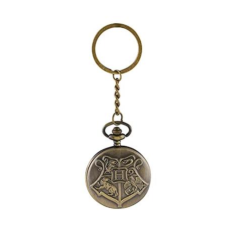 AUGEN Premium Pocket Watch Metal Keychain Retro Vintage for Gifting