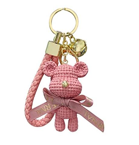 AUGEN PVC Keychain For Gifting With Key Ring Anti-Rust