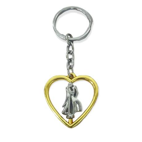 AUGEN Premium Stainless Steel Keychain Metal For Gifting