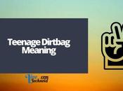 Teenage Dirtbag Meaning