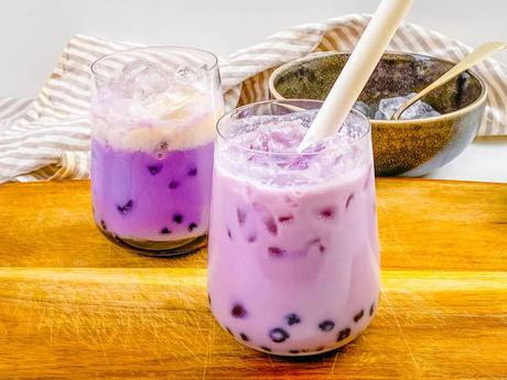 Taro Milk Tea (Bubble Tea Recipe)