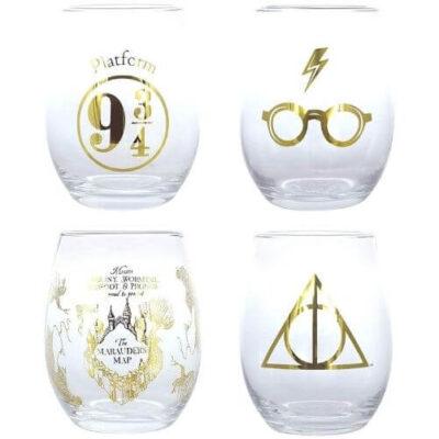 27 Harry Potter Wedding Gifts For Potterhead 57 Harry-Potter-Stemless-Wine-Glasses-Harry-Potter-Wedding-Gift