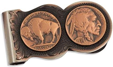 Montana-Silversmiths-Western-Themed-Money-Clip-bronze-anniversary-gift-for-him