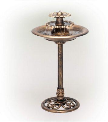 Alpine-Corporation-TEC106-BZ-Alpine-Floor-Fountain-bronze-anniversary-gift-for-him