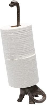 Iron-Dinosaur-Paper-Towel-Holder-dinosaur-gifts-for-adults