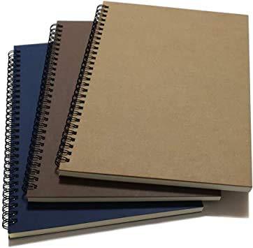 MACRO A5 ECO Friendly Set of 3 Spiral NOTEBOOKS