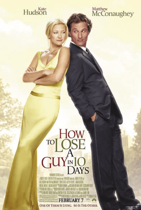 ABC Film Challenge – Romance – K – How to Lose a Guy in 10 Days (2003) Movie Review