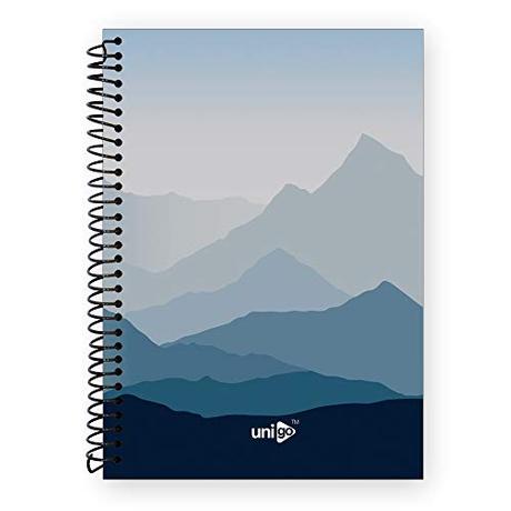 Unigo A4 Spiral Notebook - A4 Size (29cm x 21cm) (Uni-12, 400 Pages Ruled)