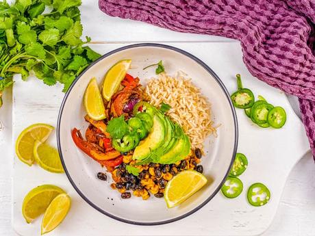 Vegetarian Fajita Bowl