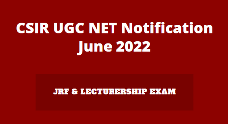 CSIR UGC NET