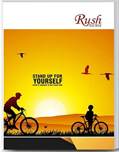 Rush 452 Pages A4 Size Notebook - Single Line Ruled (29 x 21 cm) - Pack of 1