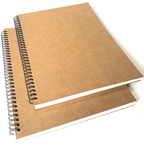 VEEPPO A4/B5 Big Thick Spiral Bound Notebooks and Journals Bulk 2/4Pack