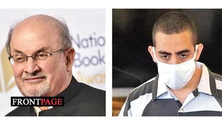 Author Salman Rushdie ‘off ventilator and talking’- Agent