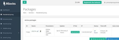 Private: Rsocks service Reviews