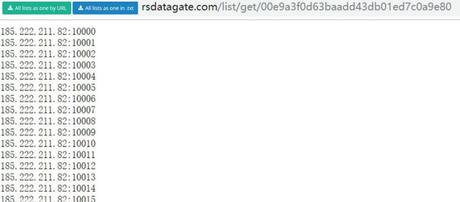 Rsocks API