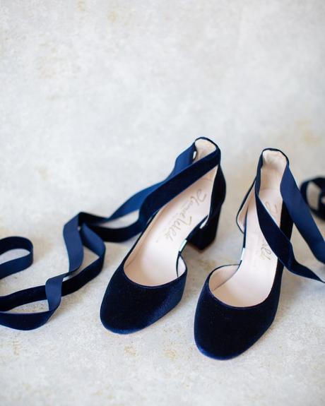 blue wedding shoes navy