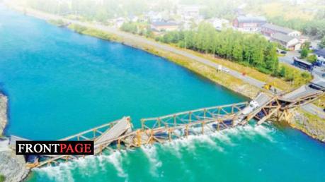Norway bridge collapses, two drivers rescued
