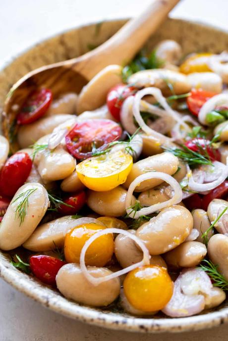 Herby Marinated White Bean Salad