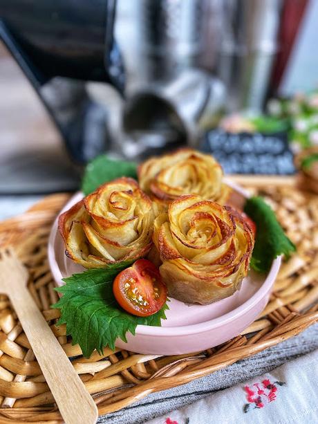 Rose-Shaped Potato Gratin