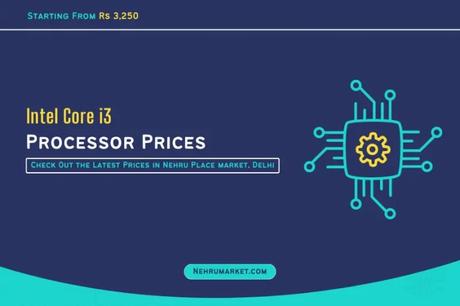 Intel i3 Processor Price in India