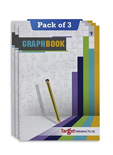 TARGET PUBLICATIONS Graph Books | A4 Size 56 Pages - Pack of 3