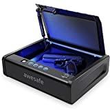 awesafe Gun Safe with Fingerprint Identification and Biometric Lock One Handgun Capacity