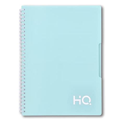 Navneet HQ | Spiral Wiro Bound Single Subject Notebook |17.6x25 cm |Single Line |160 Pages