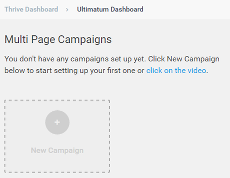 Creating A campaign In Thrive Ultimatum 2022 : Step By Step Guide