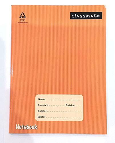 Classmate Note Book Soft Cover Four line - Size: 24x18cm 120 Pages (Pack of 6)