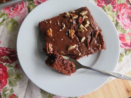 Texas Chocolate Sheet Pan Cake (small batch)