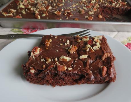 Texas Chocolate Sheet Pan Cake