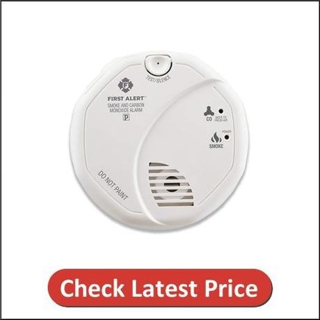 First Alert Smoke Detector and Carbon Monoxide Detector Alarm SCO5CN
