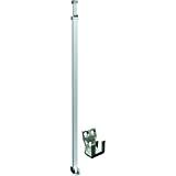 Defender Security U 9920 Security Bar For Sliding Patio Doors, Adjustable, Aluminum Construction With Aluminum Finish, Pack of 1