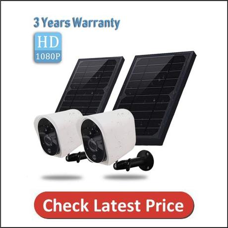 Wireless Rechargeable Battery Powered Security Camera