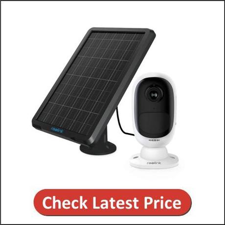 REOLINK Argus 2+Solar Panel | Wireless Rechargeable Battery-Powered Security Camera