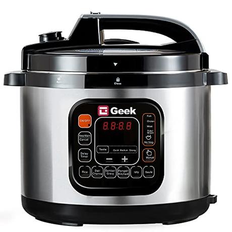 Geek Robocook Zeta 5 liter Electric Pressure Cooker with SS Pot