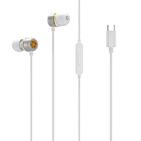 Portronics Conch 20 in-Ear Wired Earphone with Type-C Jack, Powerful Audio, Built-in Microphone,...